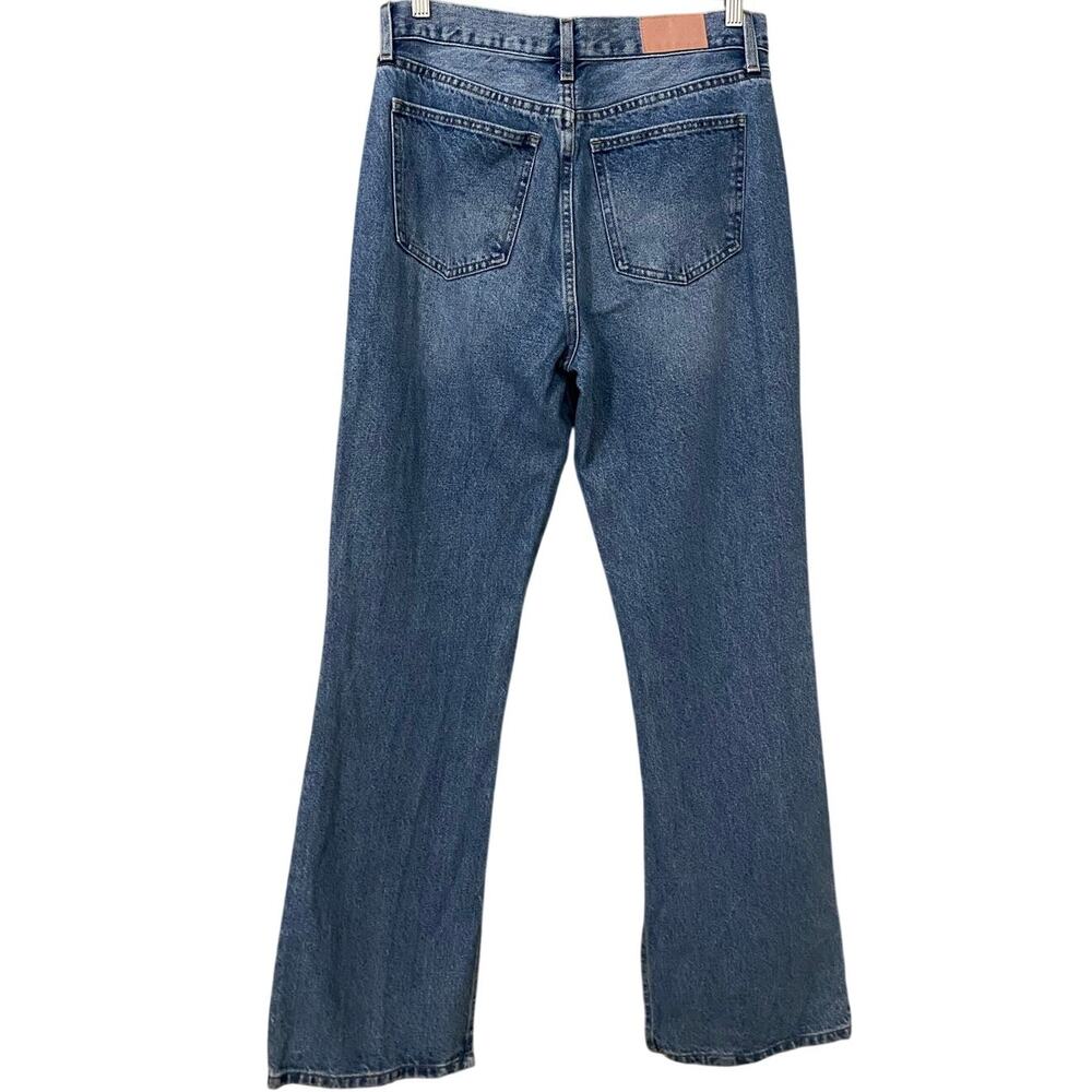Pistola Alexa High Rise Slim Flare‎ With Slit Jeans US 29 Blue Denim Split Hem - Picture 5 of 10